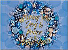 New Year Wreath H3351U-AA